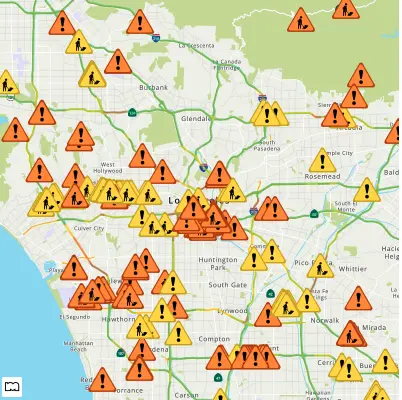 incidents map