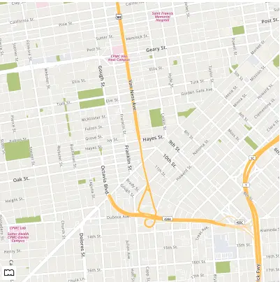 van ness type map